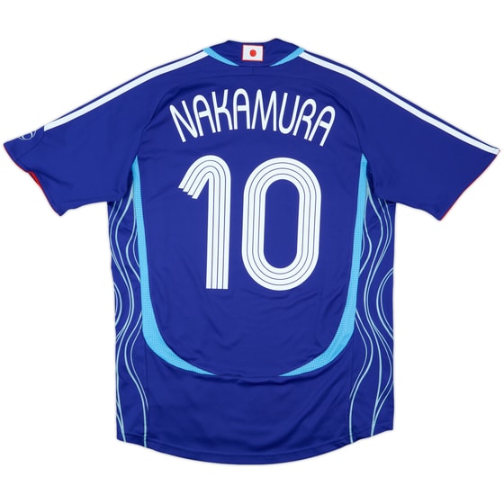 2006-08 Japan Home Shirt Nakamura #10 - 8/10 - (M)
