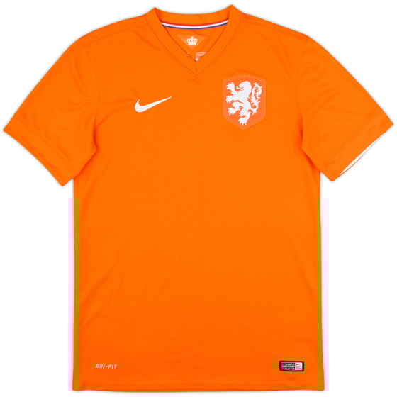 2014-15 Netherlands Home Shirt - 10/10 - (S)