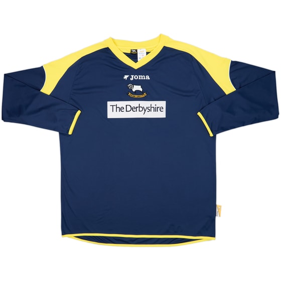 2005-06 Derby County Away L/S Shirt - 10/10 - (XL)