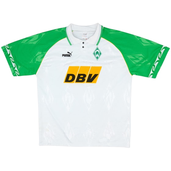 1995-96 Werder Bremen Home Shirt - 7/10 - (XL)