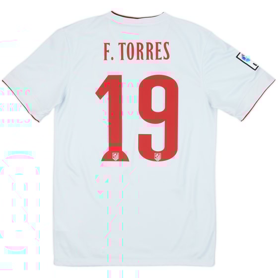 2014-15 Atletico Madrid Away Shirt F.Torres #19 - 9/10 - (S)