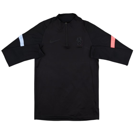 2020-21 South Korea Nike 1/4 Zip Drill Top - 6/10 - (M)