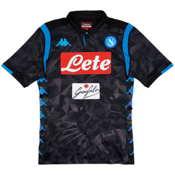 2018-19 Napoli Authentic Away Shirt - 9/10 - (M)