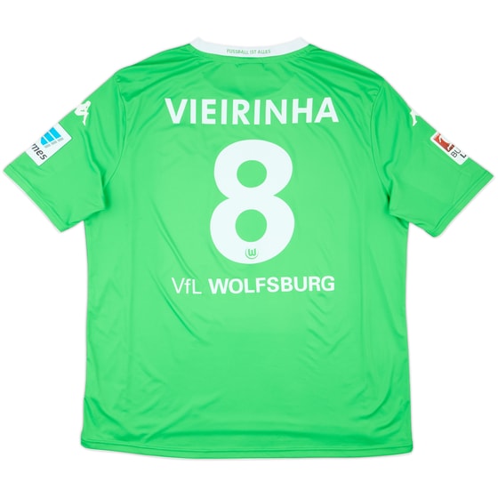 2014-15 Wolfsburg Home Shirt Vieirinha #8 - 8/10 - (3XL)