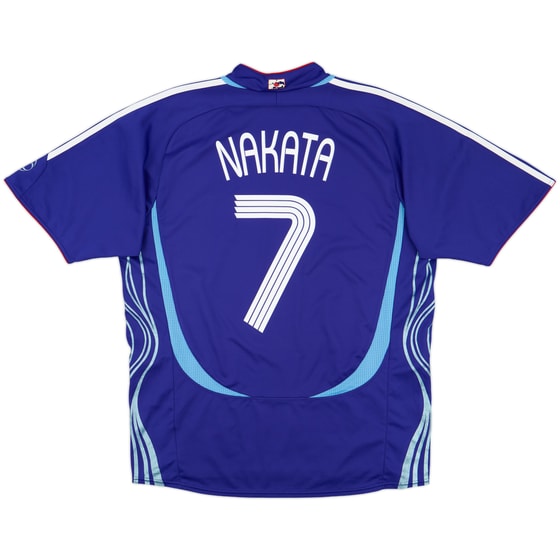 2006-08 Japan Home Shirt Nakata #7 - 7/10 - (M/L)