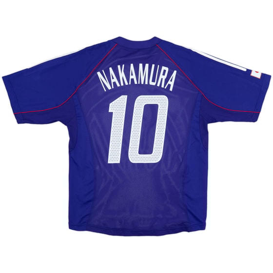 2002-04 Japan Player Issue Home Shirt Nakamura #10 - 8/10 - (L)