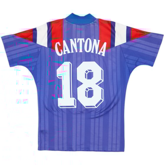 1992-94 France Home Shirt Cantona #18 - 8/10 - (M)