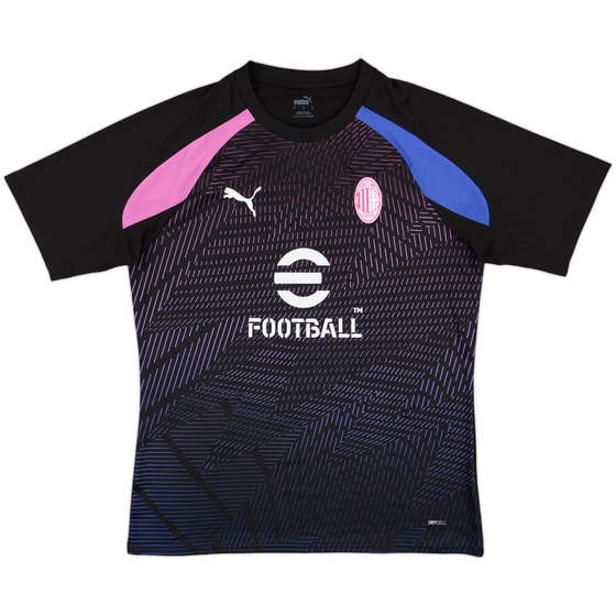 2023-24 AC Milan Puma Pre-Match Training Shirt - 10/10 - (L)