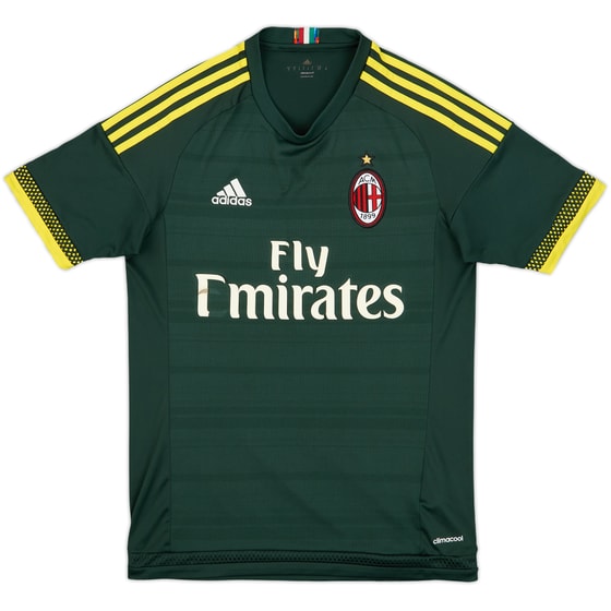 2015-16 AC Milan Third Shirt - 4/10 - (S)