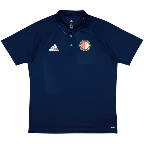 2017-18 Feyenoord adidas Polo Shirt - 10/10 - (L)