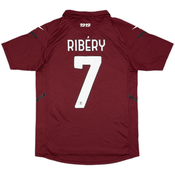 2021-22 Salernitana Home Shirt Ribery #7 - 9/10 - (S/M)