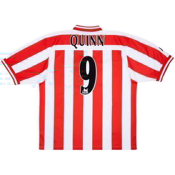 1999-00 Sunderland Home Shirt Quinn #9 - 8/10 - (XL)