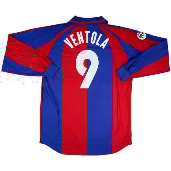 1999-00 Bologna Match Issue Home L/S Shirt Ventola #9