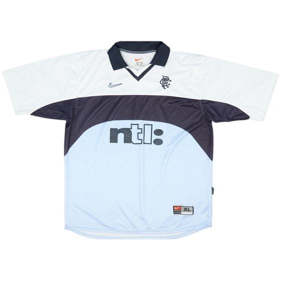 1999-00 Rangers Away Shirt - 8/10 - (XL)