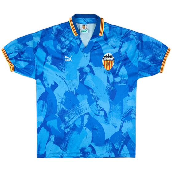 1990-92 Valencia Away Shirt - 7/10 - (L)