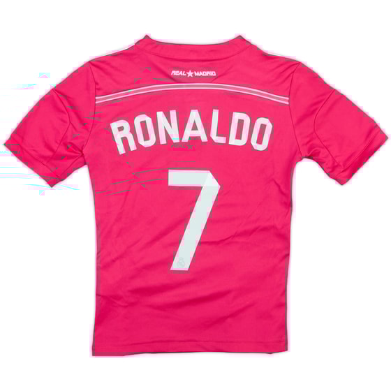 2014-15 Real Madrid Away Shirt Ronaldo #7 - 9/10 - (S.Boys)