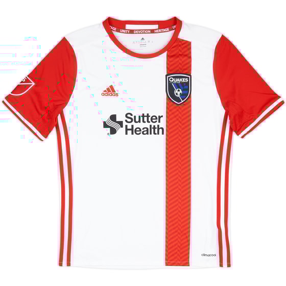 2016-17 San Jose Earthquakes Away Shirt - 8/10 - (L.Boys)