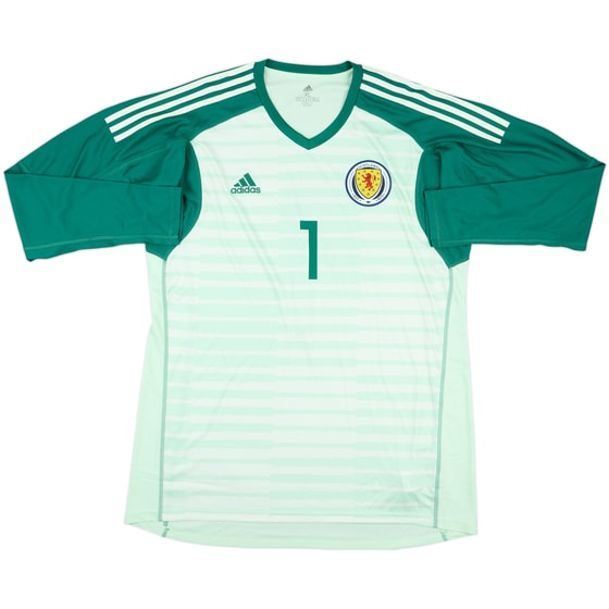 2018-20 Scotland GK Shirt #1 - 10/10 - (XL)