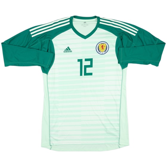 2018-20 Scotland GK Shirt #12 - 8/10 - (L)