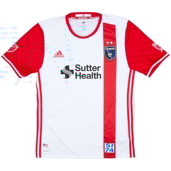 2017 San Jose Earthquakes Player Issue Away Shirt - 9/10 - (L)