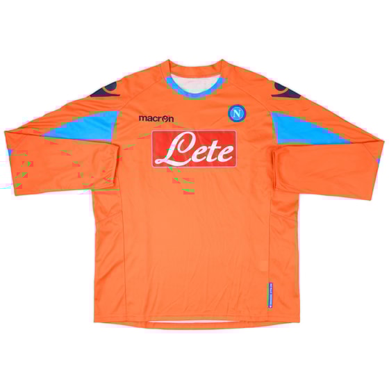 2017-18 Napoli European GK Shirt - 10/10 - (XL)