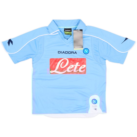 2008-09 Napoli Home Shirt (XS.Boys)