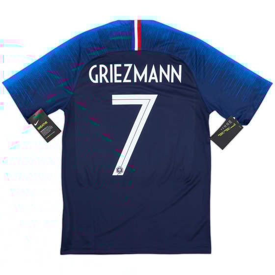 2018 France Home Shirt Griezmann #7 (S)