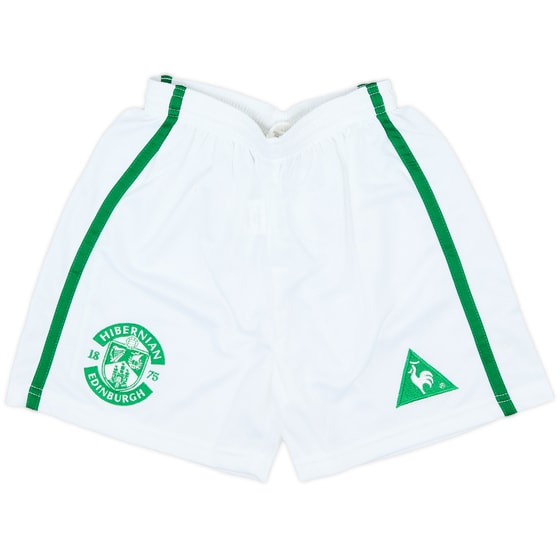 2002-03 Hibernian Home Shorts - 8/10 - (M.Boys)