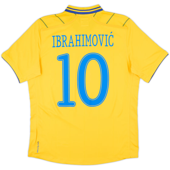 2012-13 Sweden Home Shirt Ibrahimovic #10 (M)