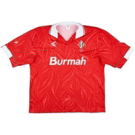1993-94 Swindon Signed Home Shirt - 5/10 - (L)