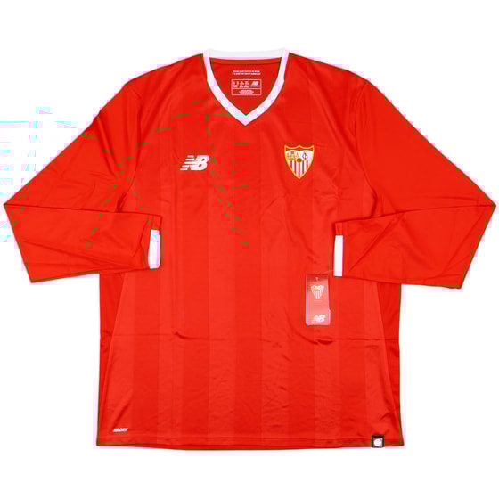 2017-18 Sevilla Away L/S Shirt (XL)