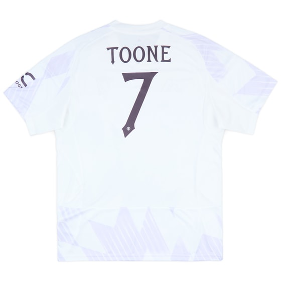 2025-26 Manchester United Women's Away Shirt Toone #7 (Unisex fit)