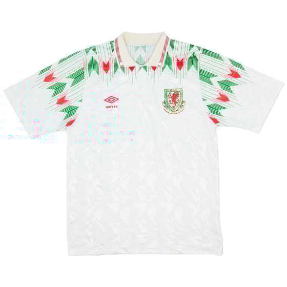 1990-92 Wales Away Shirt - 7/10 - (M)