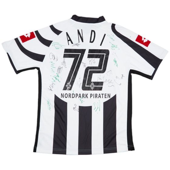 2006-07 Borussia Monchengladbach Squad Signed Home Shirt Andi #72 - 6/10 - (3XL)