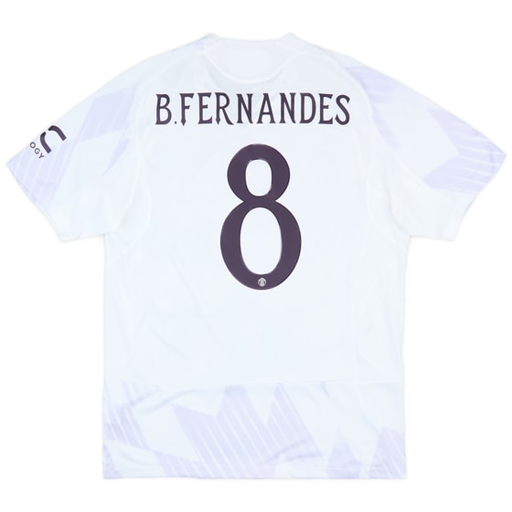 2025-26 Manchester United Authentic Away Shirt B.Fernandes #8