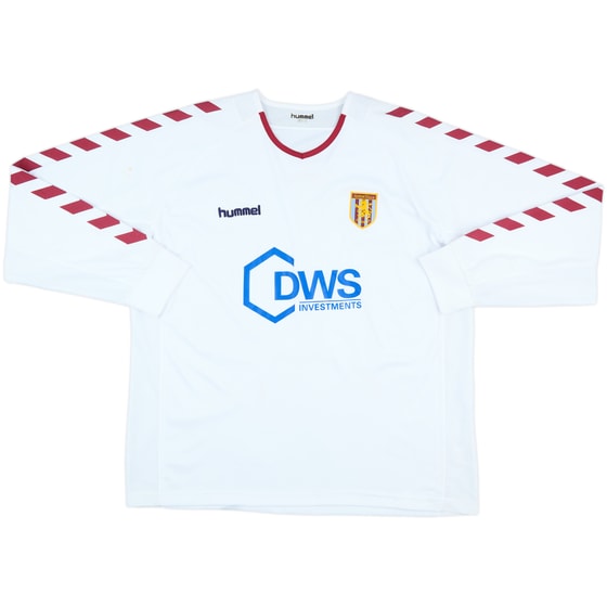 2004-05 Aston Villa Match Issue Away L/S Shirt #19