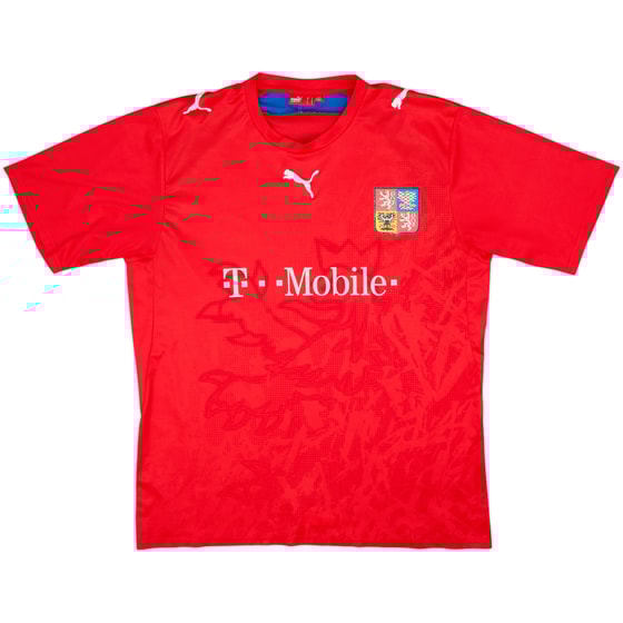 2006-08 Czech Republic Basic Home Shirt - 5/10 - (XL)