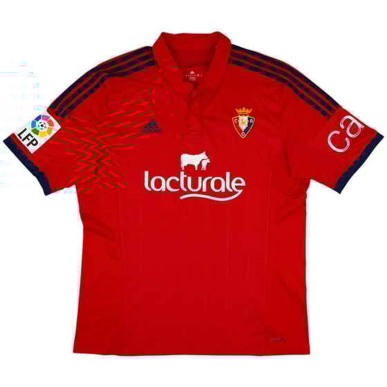 2014-15 Osasuna Home Shirt - 8/10 - (XL)