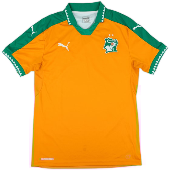 2017-18 Ivory Coast Home Shirt - 9/10 - (M)