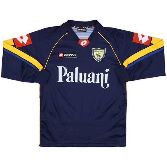 2003-04 Chievo Verona Lotto Training L/S Shirt - 8/10 - (S)