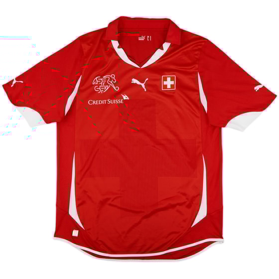 2010-11 Switzerland Home Shirt - 8/10 - (L)