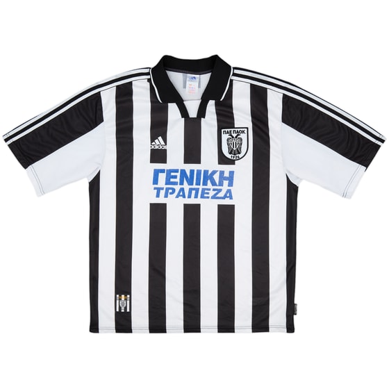 1999-00 PAOK Home Shirt - 4/10 - (L)