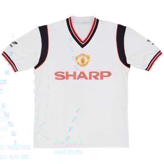 1984-86 Manchester United Away Shirt - 8/10 - (M)