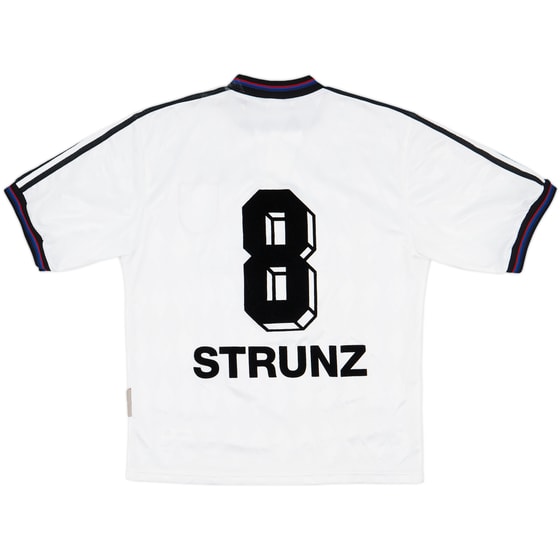1996-98 Bayern Munich Away Shirt Strunz #8 - 7/10 - (M)