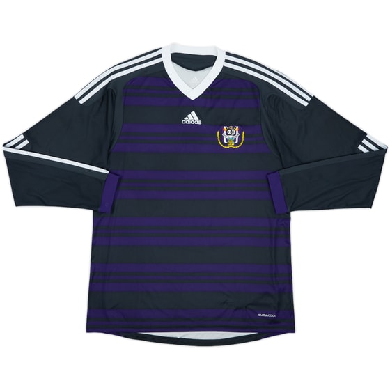 2009-10 Anderlecht Away L/S Shirt - 9/10 - (M)