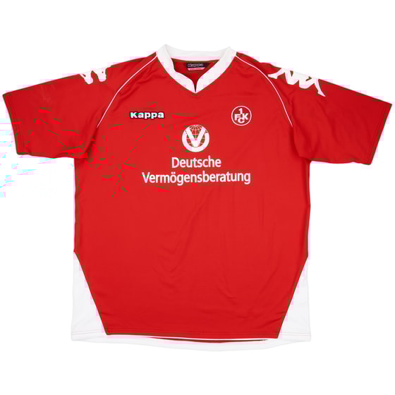 2007-08 Kaiserslautern Home Shirt - 9/10 - (3XL)