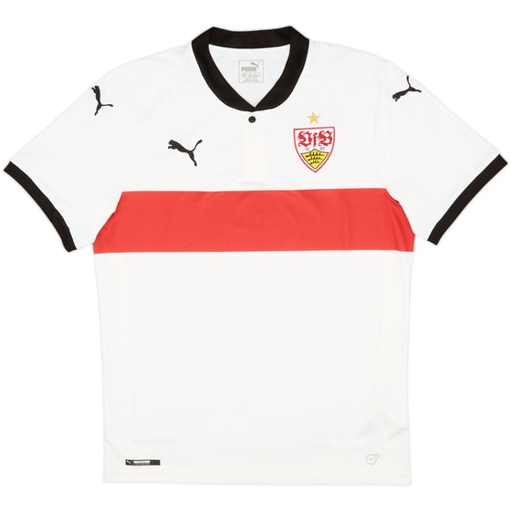 2017-18 Stuttgart Home Shirt - 9/10 - (M)