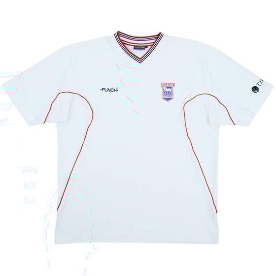 2000-01 Ipswich Punch Training Shirt - 8/10 - (XL)