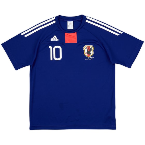 2010-12 Japan Basic Home Shirt #10 - 8/10 - (L.Boys)