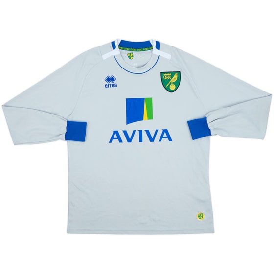 2014-15 Norwich GK Shirt #1 - 8/10 - (XXL)